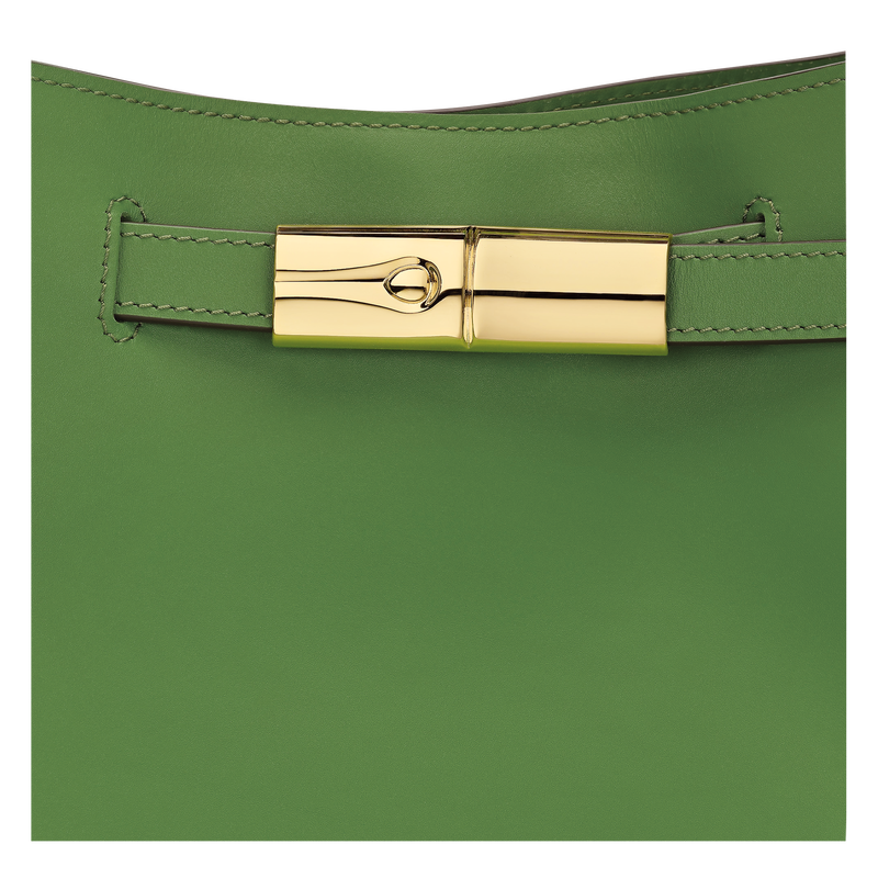 Le Smart L Shoulder bag , Matcha - Leather  - View 5 of  5
