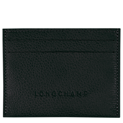 Le Foulonné Card holder , Black - Leather