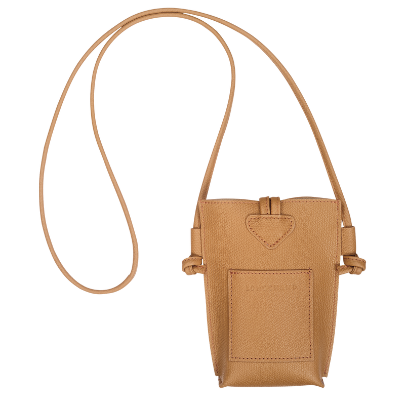 Le Roseau Phone case , Walnut - Leather  - View 4 of  5