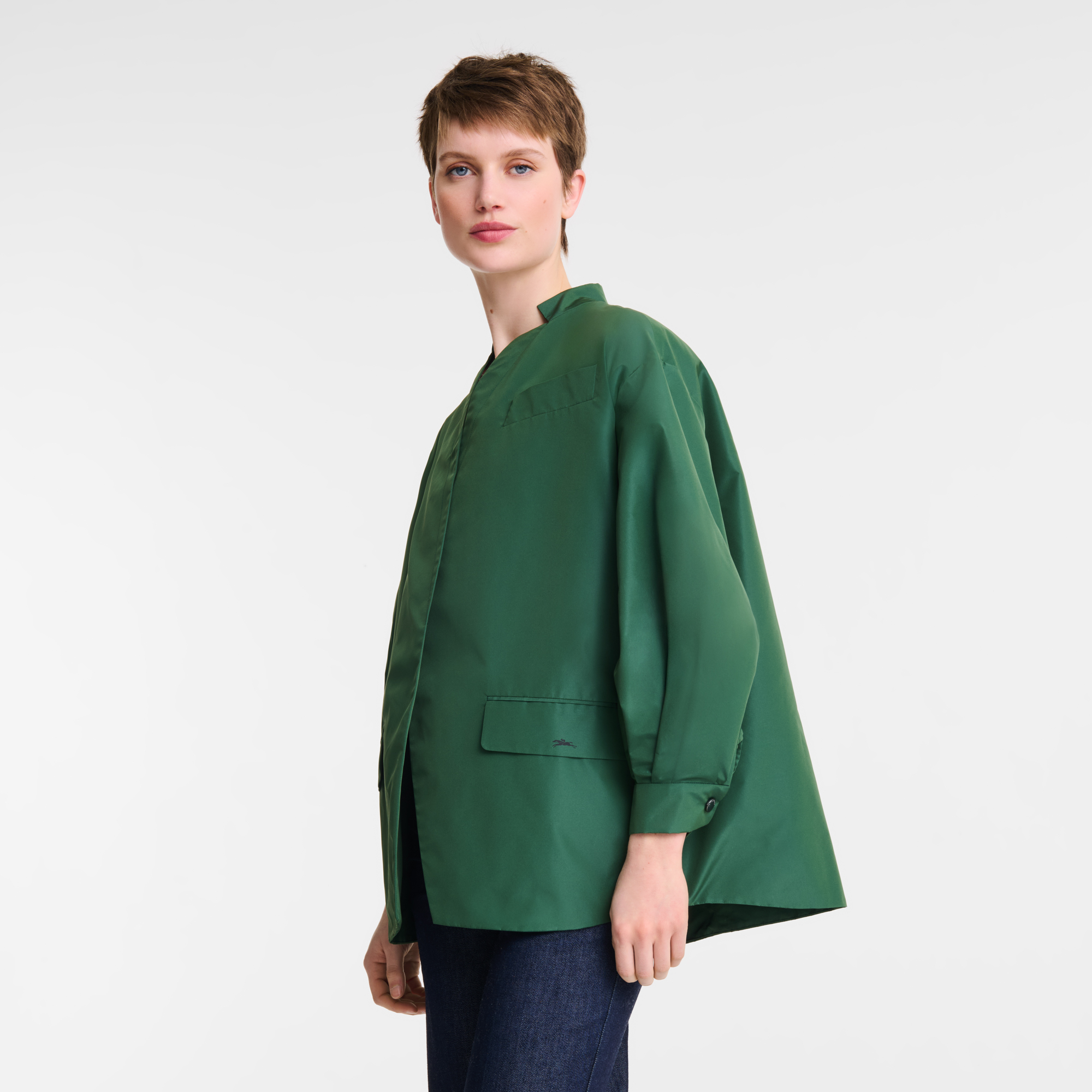 Kimono jacket, British Green - View 4 of
4 - zoom in null Kimono jacket, British Green