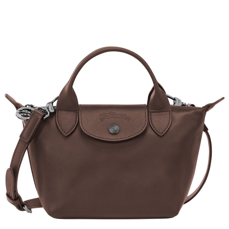Le Pliage Xtra XS Handbag , Mocha - Leather  - View 1 of  5