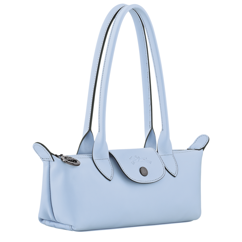 Le Pliage Xtra M Shoulder bag , Wave - Leather  - View 2 of  5