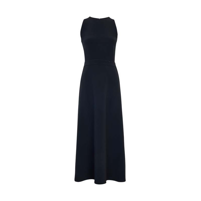 Dress , Black - Crepe  - View 1 of  3