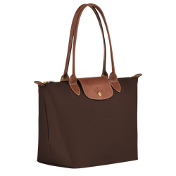 Le Pliage Original M Tote bag , Ebony - Recycled canvas