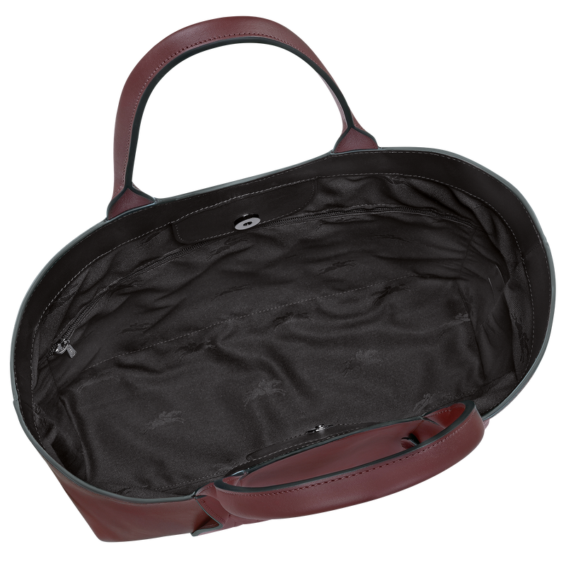Longchamp 3D Shoulder bag , Burgundy - Leather  - View 5 of  5