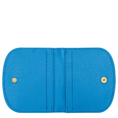Epure Card holder, Bright Blue