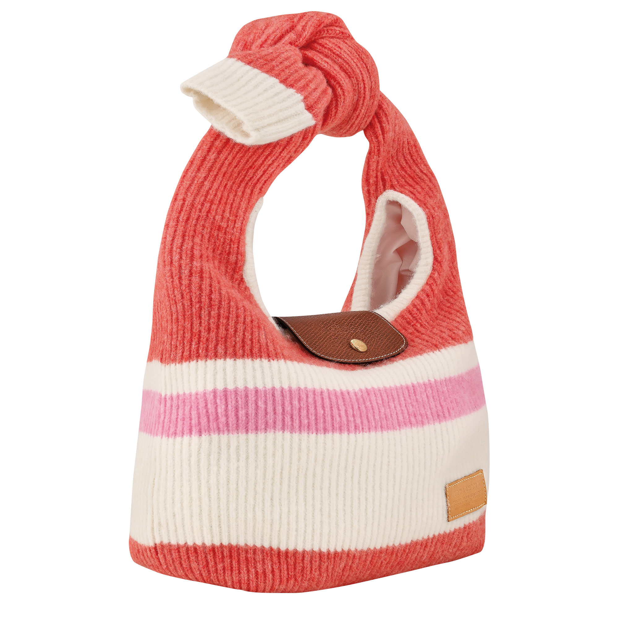 Le Pliage Collection Shoulder bag M, Coral/Pink