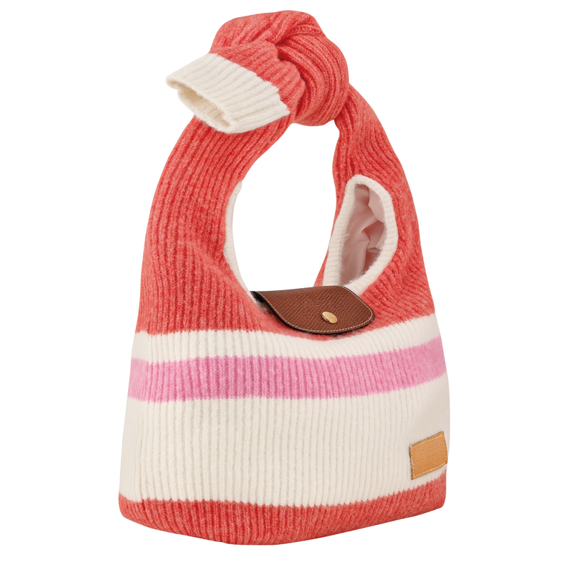 Le Pliage Collection Shoulder bag , Coral/Pink - Canvas  - View 2 of  3