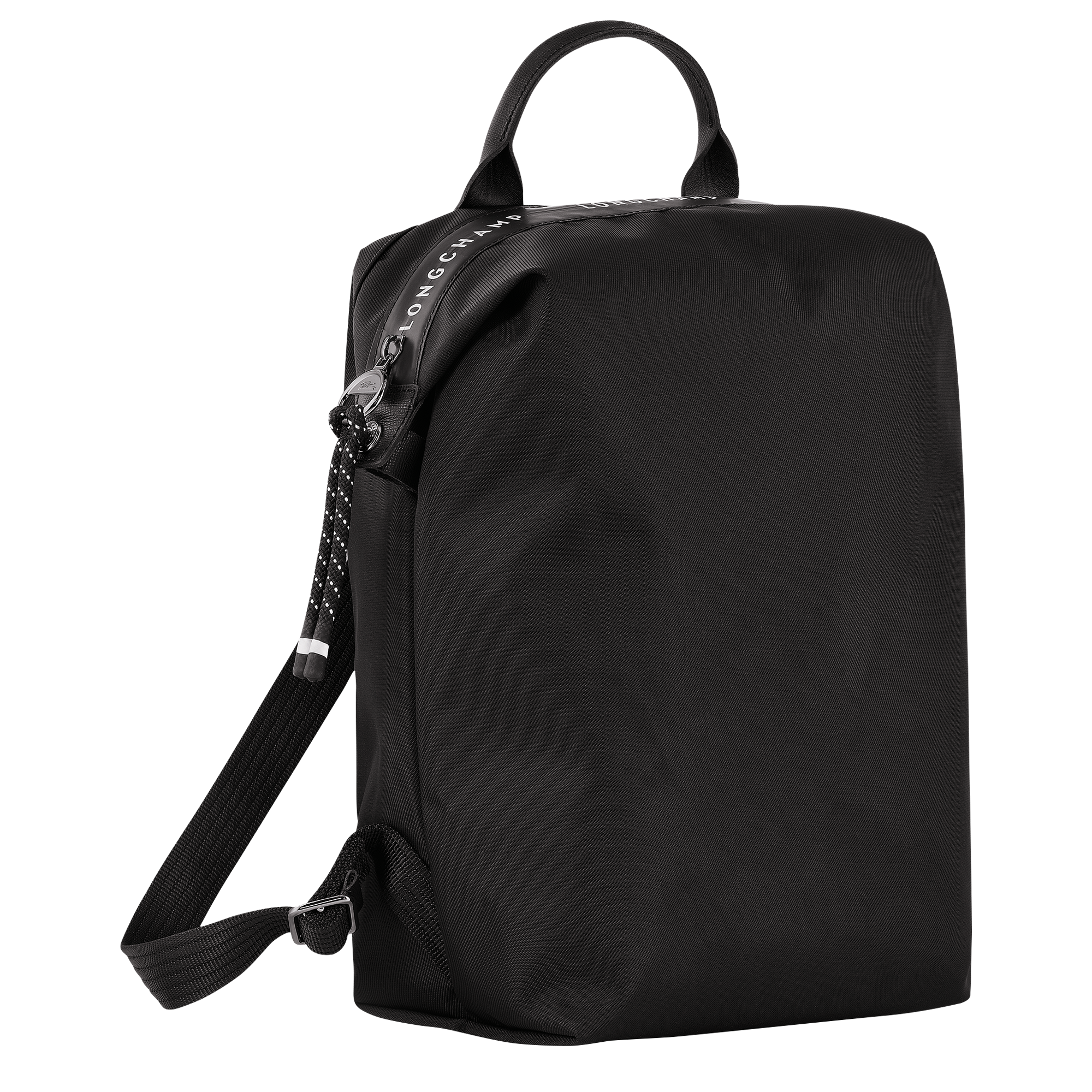 Le Pliage Energy L Backpack Black - Recycled canvas | Longchamp TH