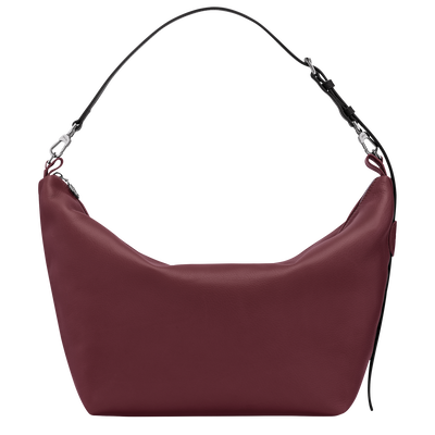 Le Slouchy M Hobo bag , Pomegranate - Leather