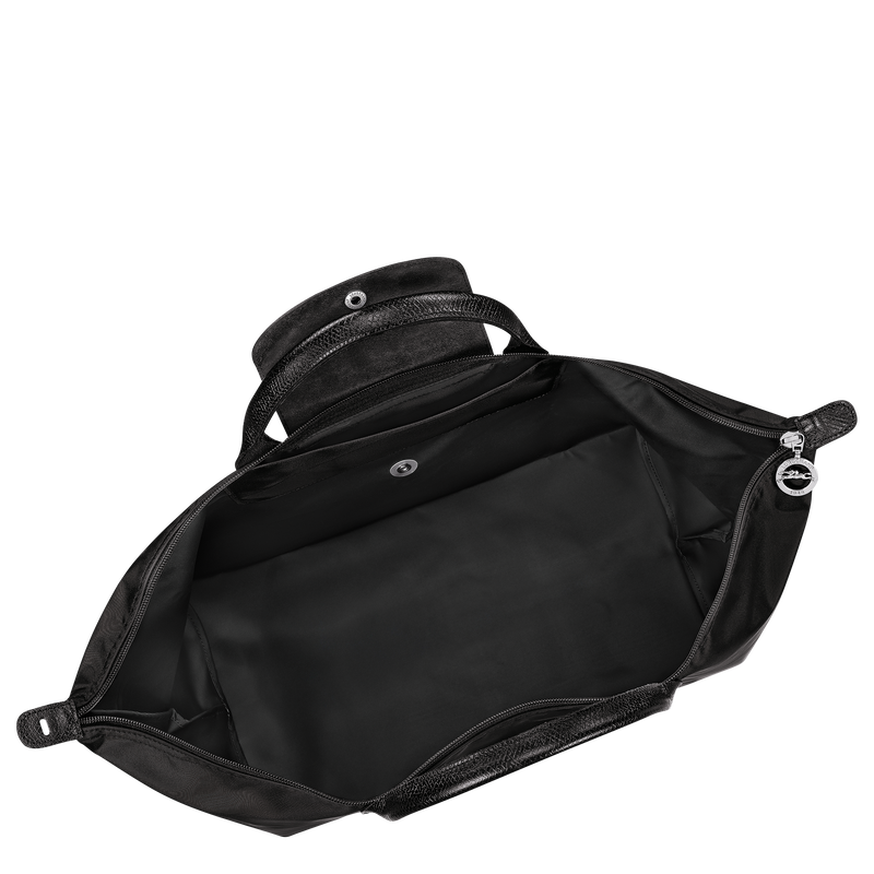 Le Pliage One L Travel bag , Black - Recycled canvas  - View 5 of  7