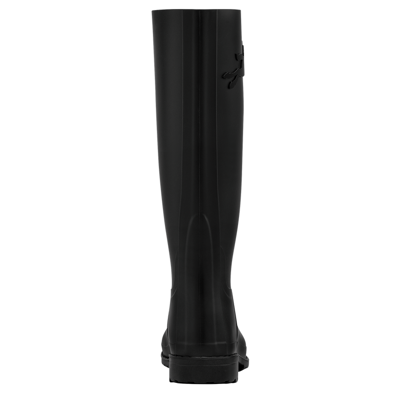 Cheval Longchamp Flat boots , Black - PVC  - View 3 of  3