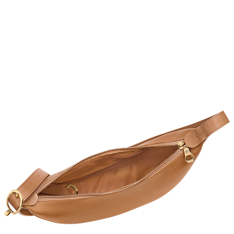 Le Foulonn&eacute; S Crossbody bag , Pecan - Leather  - View 5 of  7