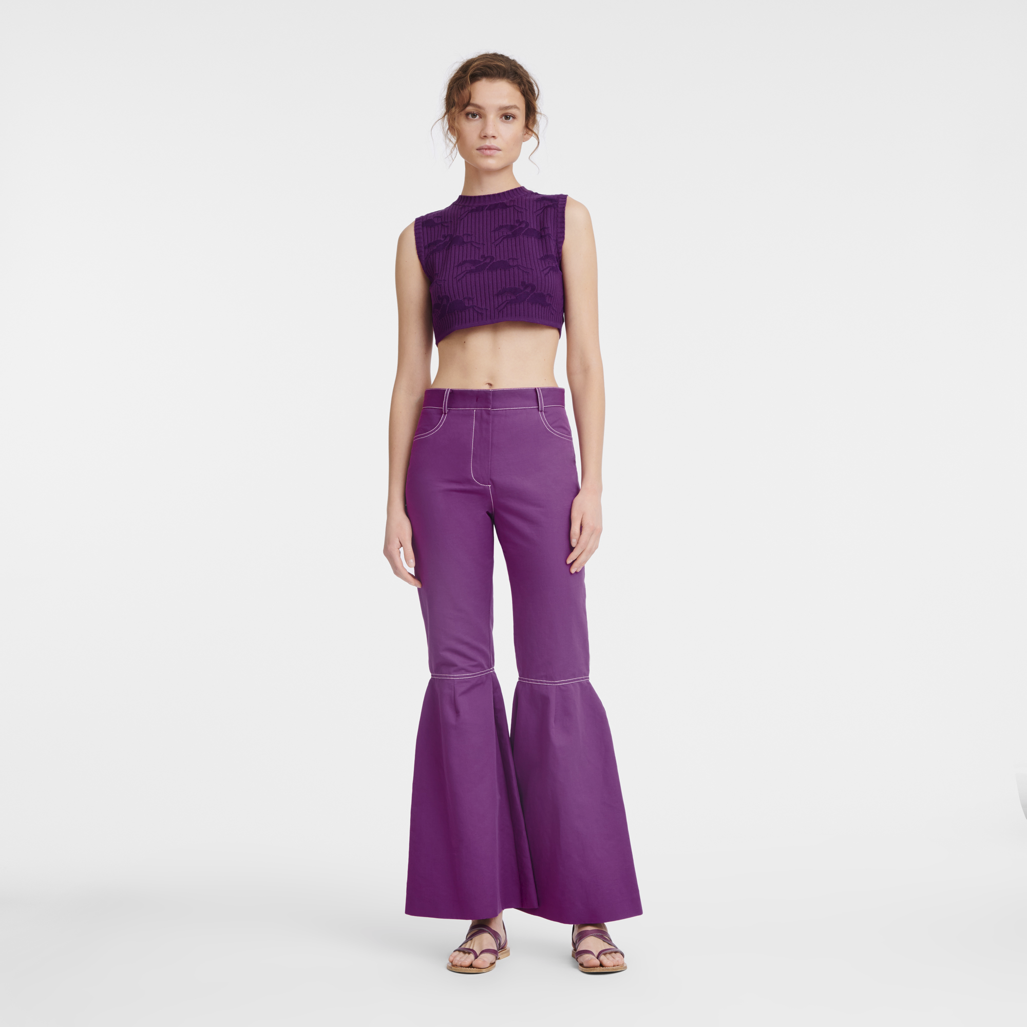 Sleeveless top, Violet - View 2 of
4 - zoom in null Sleeveless top, Violet