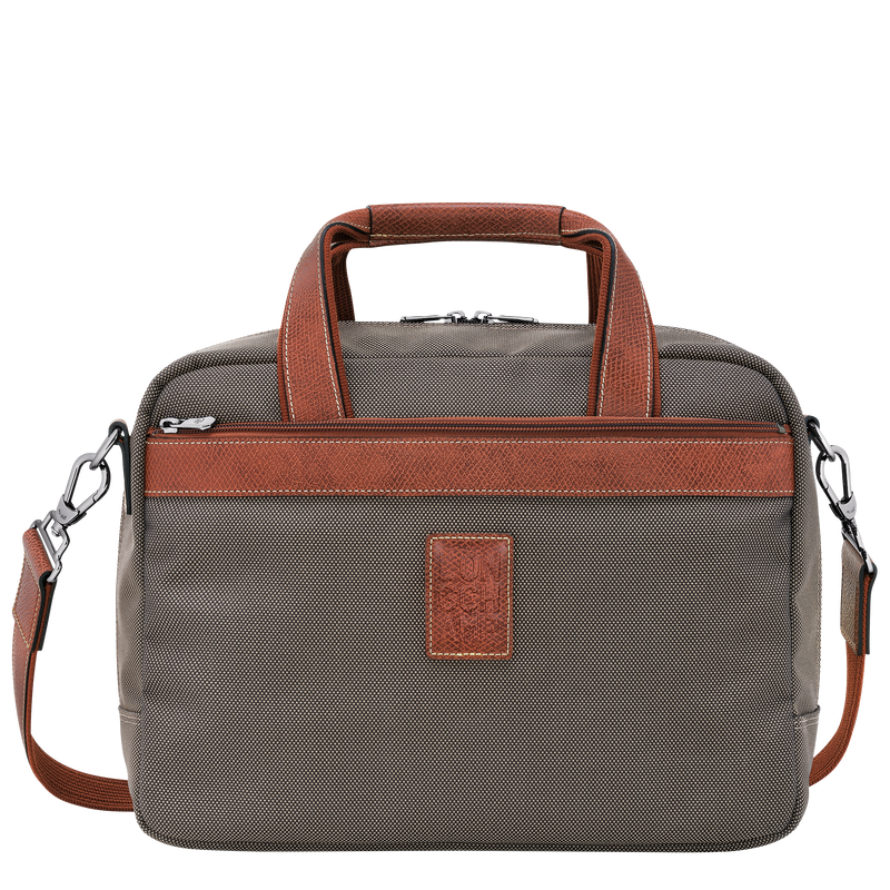 Boxford S Travel bag , Brown - Recycled canvas  - View 1 of  6