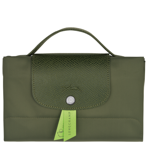 Le Pliage Green S Briefcase , Forest - Recycled canvas - View 7 of  7