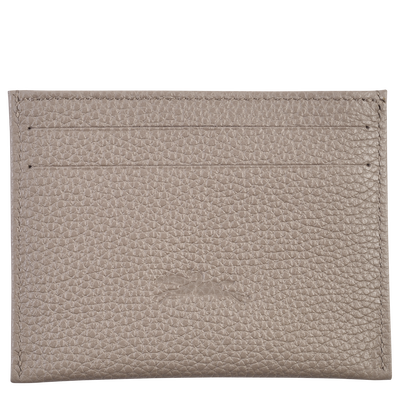 Le Foulonné Card holder , Turtledove - Leather