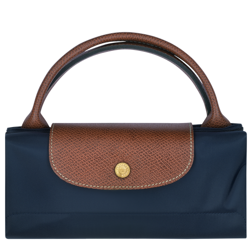 Le Pliage Original S Travel bag , Navy - Recycled canvas - View 7 of  7