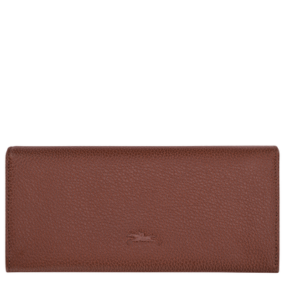 Le Foulonné Long continental wallet, Coffee