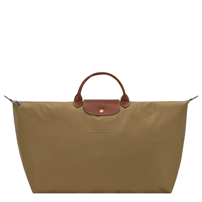 Le Pliage Original XL Travel bag , Olive - Recycled canvas