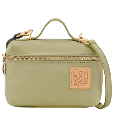 Le Pliage Xtra XS Crossbody bag , Almond Green - Leather