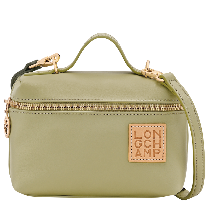 Le Pliage Xtra XS Crossbody bag , Almond Green - Leather  - View 1 of  5