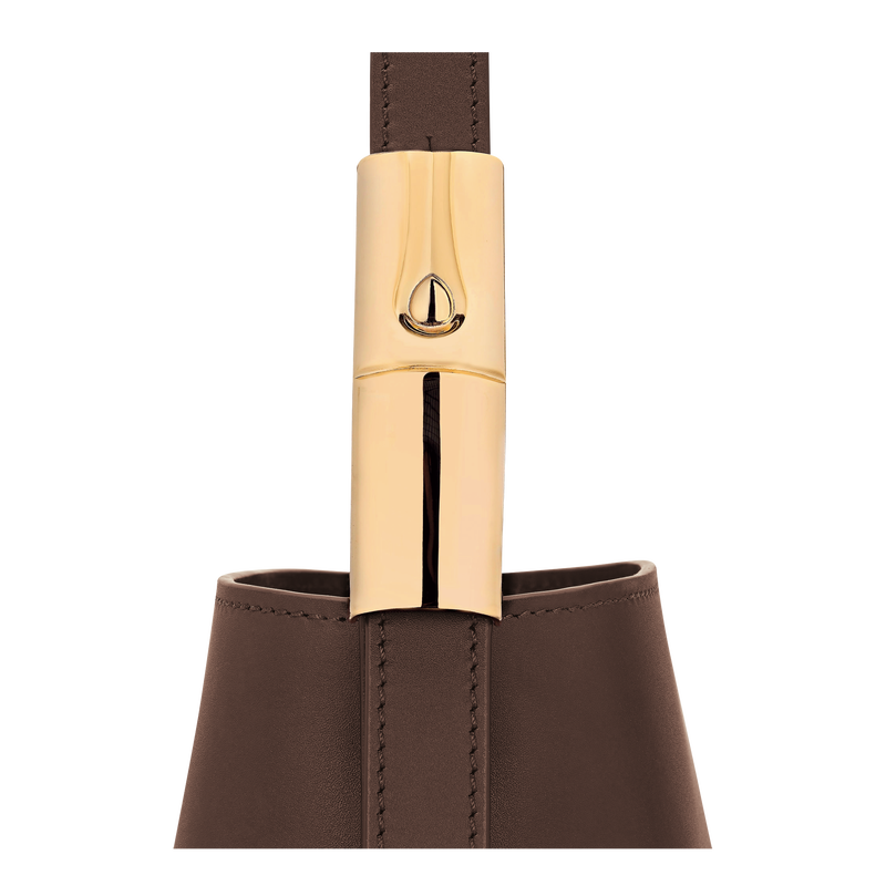 Le Smart XS Bucket bag , Mocha - Leather  - View 5 of  5