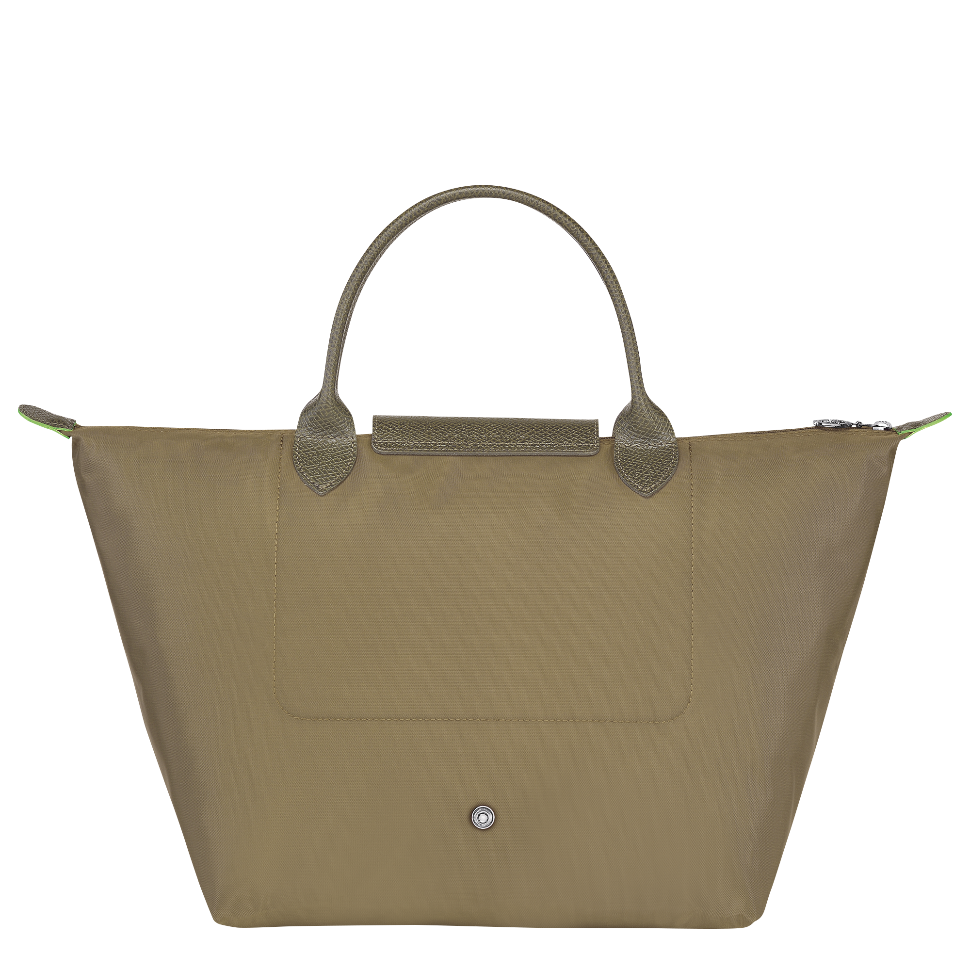 Le Pliage Green Handbag M, Artichoke