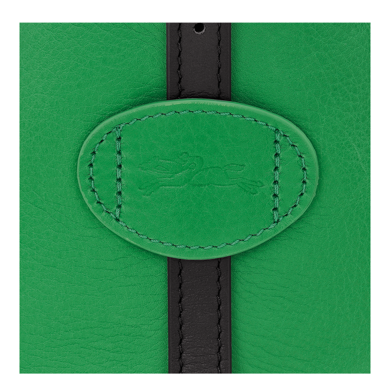 Le Slouchy S Crossbody bag , Green - Leather  - View 5 of  5