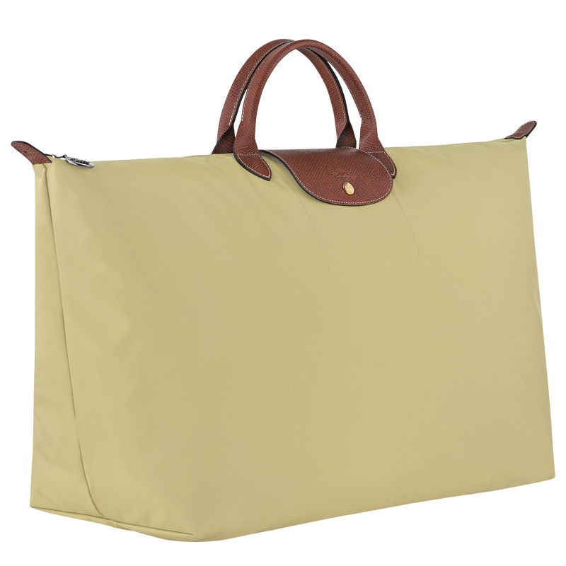 Le Pliage Original XL Travel bag , Pistachio - Recycled canvas  - View 2 of  6