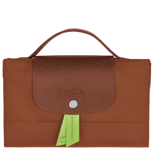 Le Pliage Green S Briefcase , Cognac - Recycled canvas - View 7 of  7
