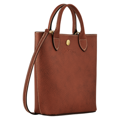 Épure Tote bag XS, Brown