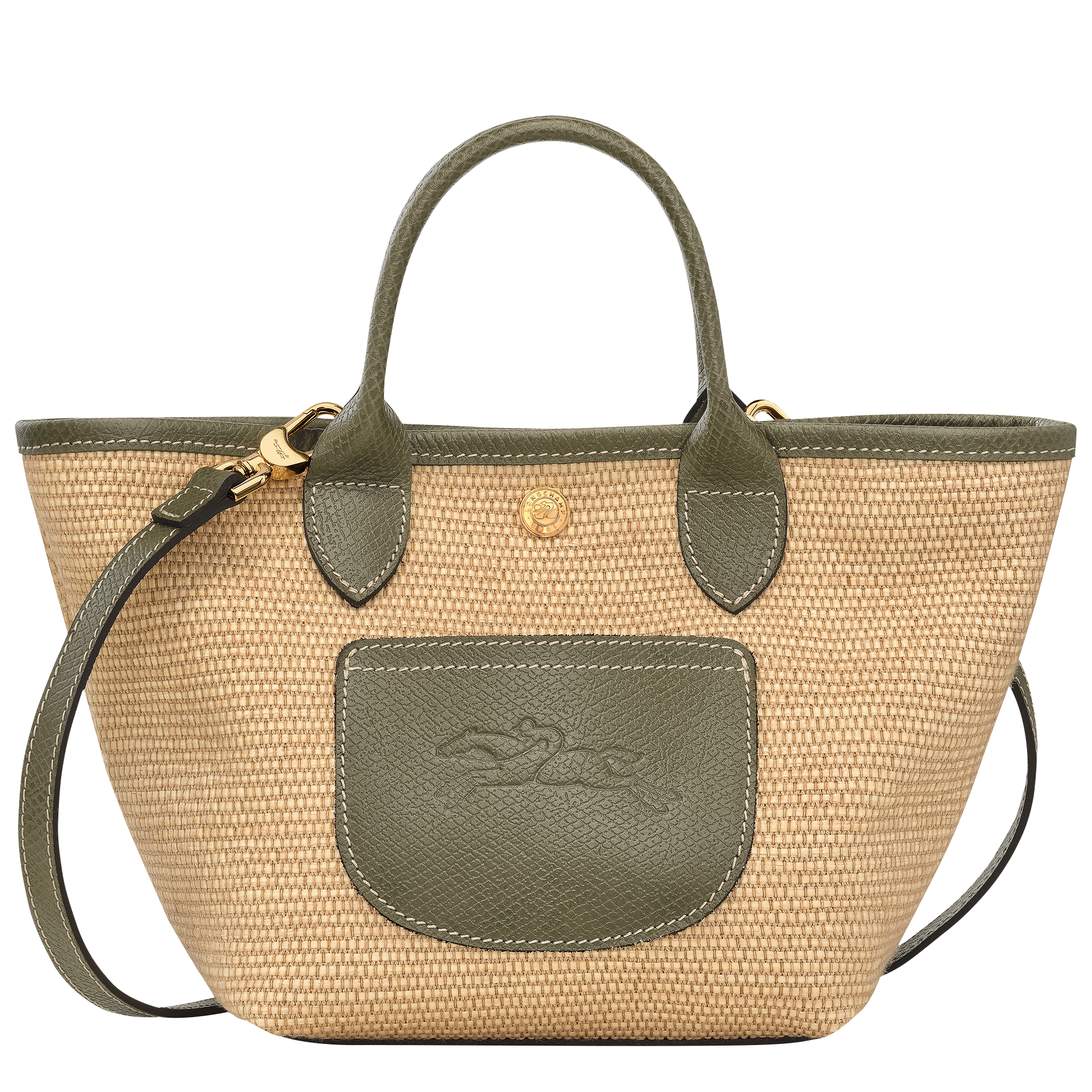 Basket bag XS, Artichoke - View 1 of 
        6 - zoom in Le Pliage Collection Basket bag XS, Artichoke