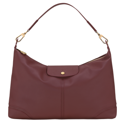 Le Pliage Xtra XL Shoulder bag , Burgundy - Leather