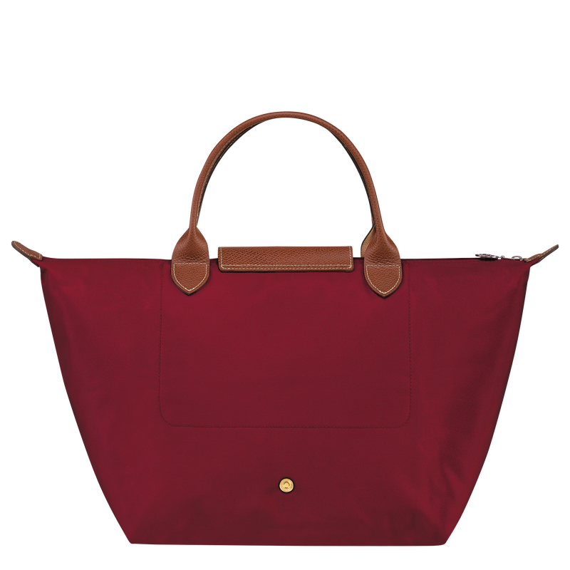 Le Pliage Original M Handbag , Red - Recycled canvas  - View 4 of  5