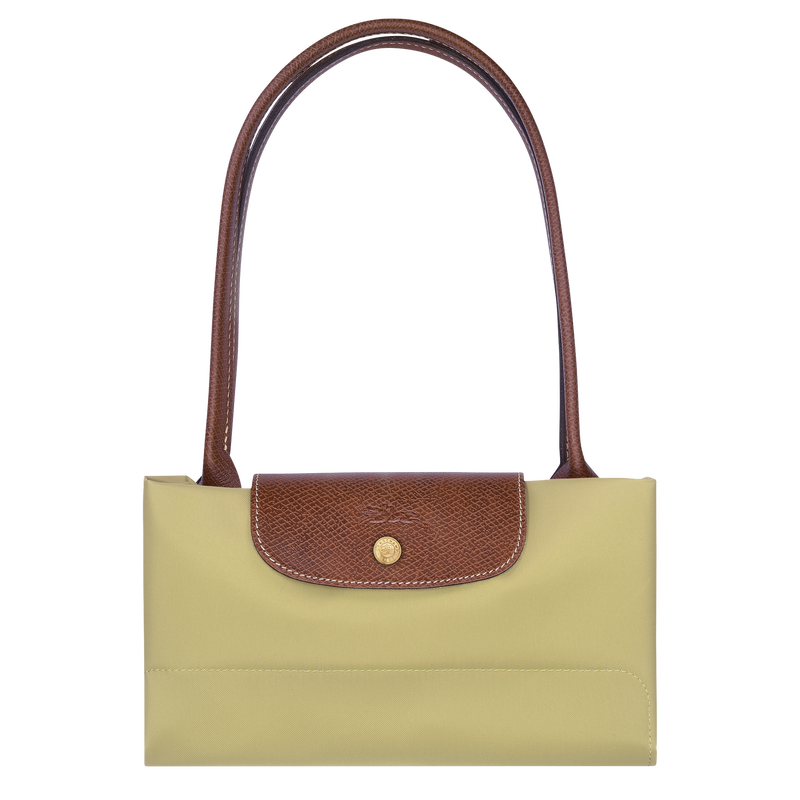 Le Pliage Original M Tote bag , Pistachio - Recycled canvas  - View 6 of  6
