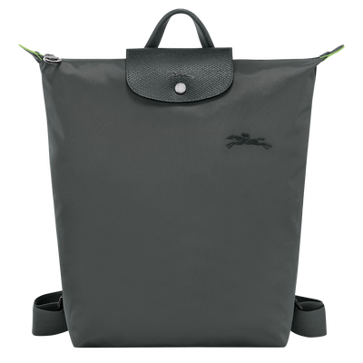 Le Pliage Green M Backpack , Graphite - Recycled canvas