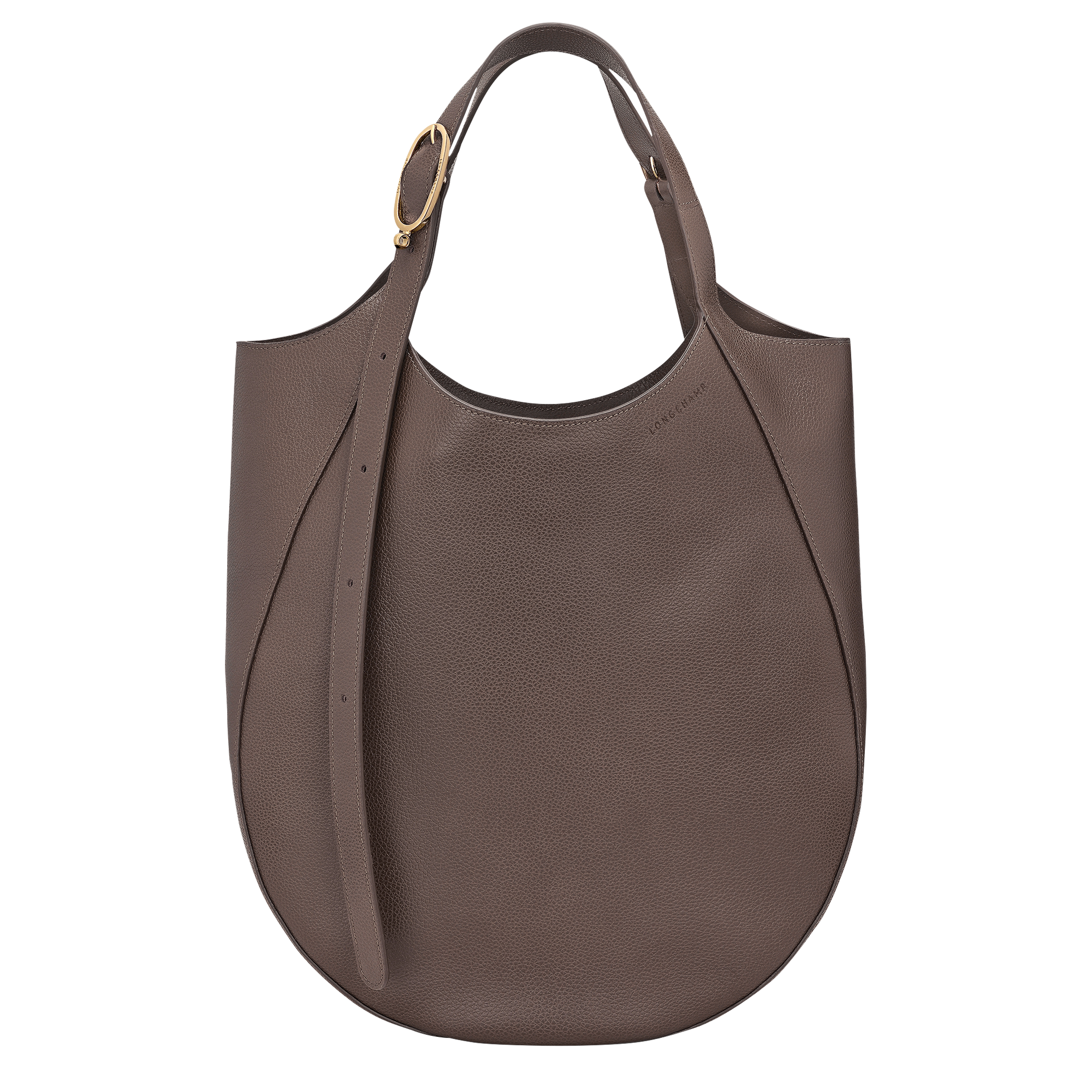 Le Foulonn&eacute; Tote bag XL, Taupe