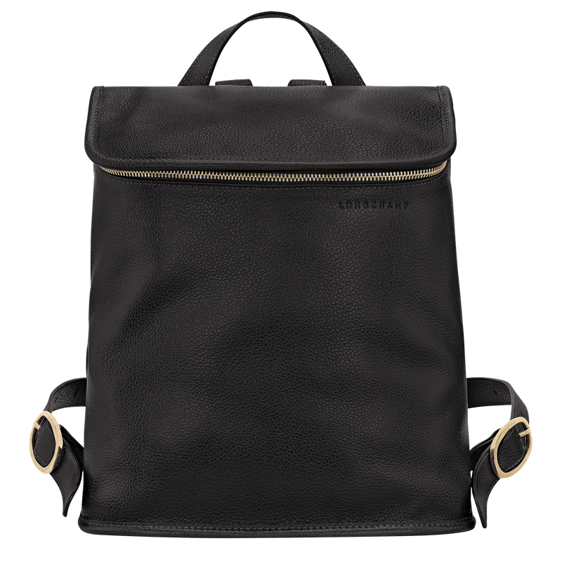 Le Foulonné M Backpack , Black - Leather  - View 1 of  6
