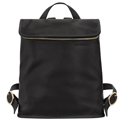 Le Foulonné M Backpack , Black - Leather