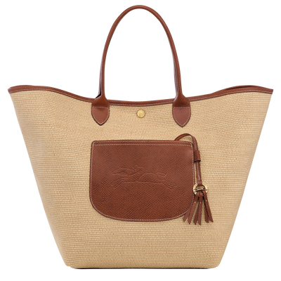 Le Pliage Collection L Basket bag , Brown - Canvas