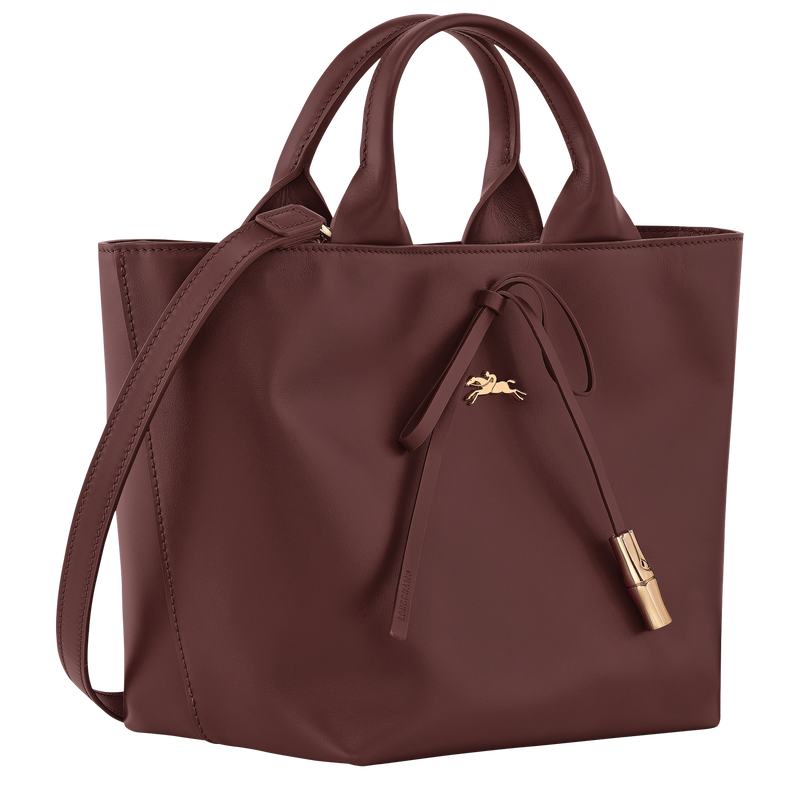 Le Roseau , Burgundy - Leather  - View 3 of  6