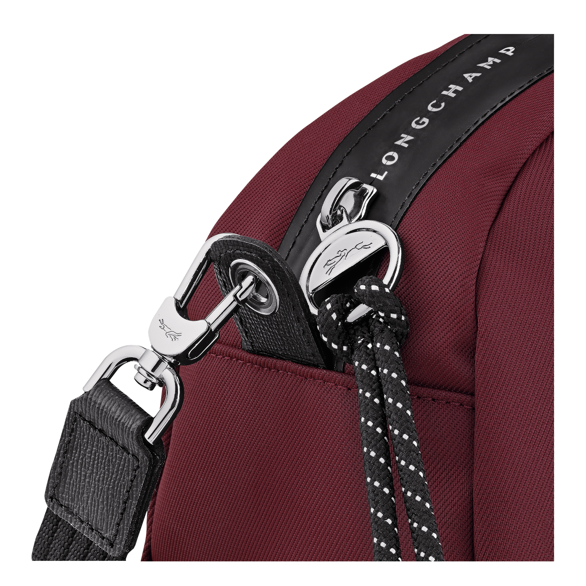 Le Pliage Energy Handbag M, Burgundy