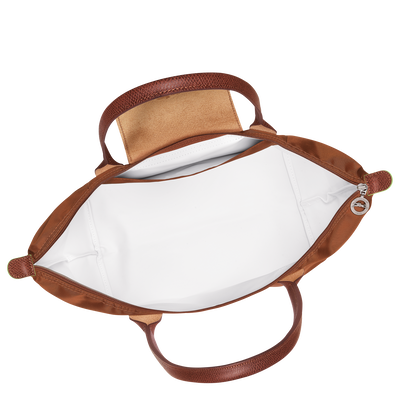 Le Pliage Green Tote bag L, Cognac