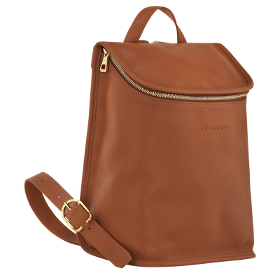 Le Foulonné Backpack M, Caramel
