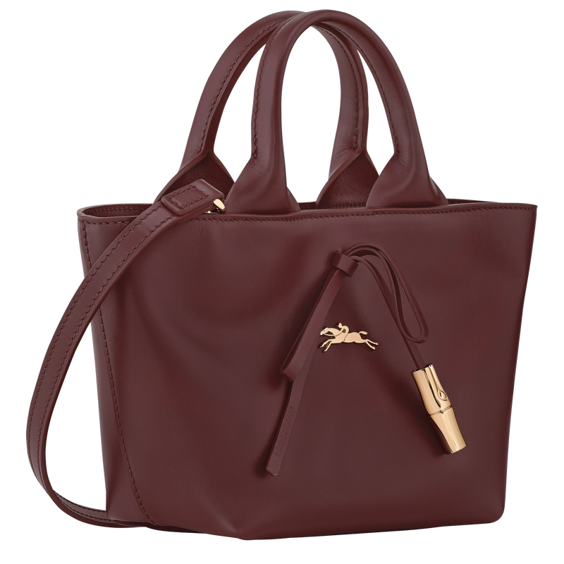 Le Roseau , Burgundy - Leather  - View 3 of  6