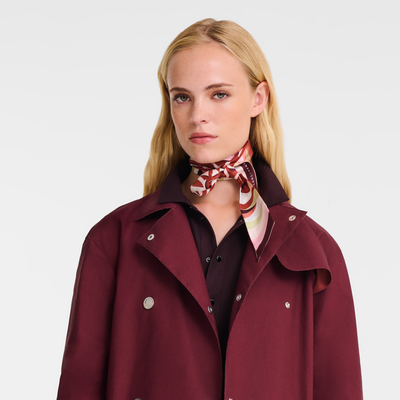 En Pleine Vague Headband , Cognac - Silk