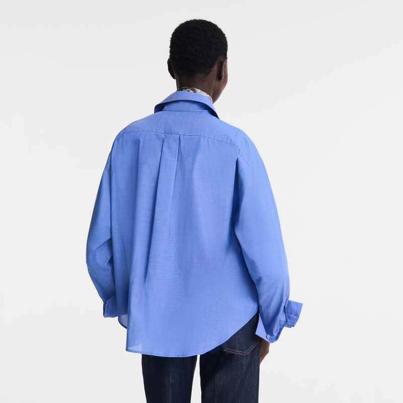 Shirt , Navy - Chambray  - View 3 of  5