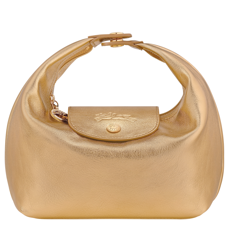 Le Pliage Xtra XS Handbag , Gold - Leather  - View 1 of  4