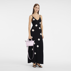 Le Pliage Xtra XS Handbag , Petal Pink - Leather